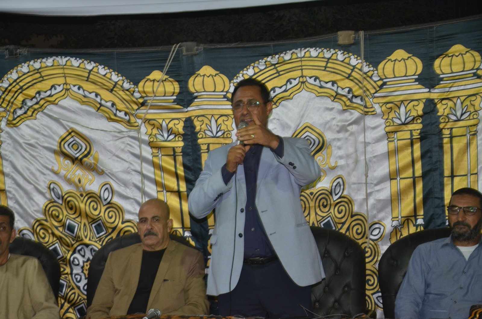 مؤتمر جماهيري حاشد لأهالي العمرانية دعمًا للمهندس سيد زغلول المرشح لعضوية مجلس النواب