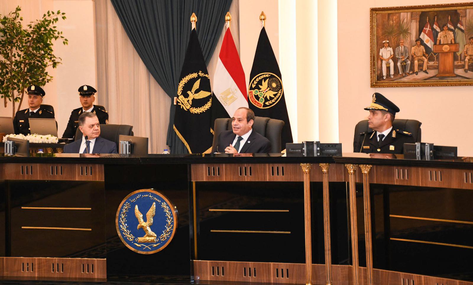 السيسي يزور أكاديمية الشرطة” صباح اليوم “يرافقة اللواء محمود توفيق
