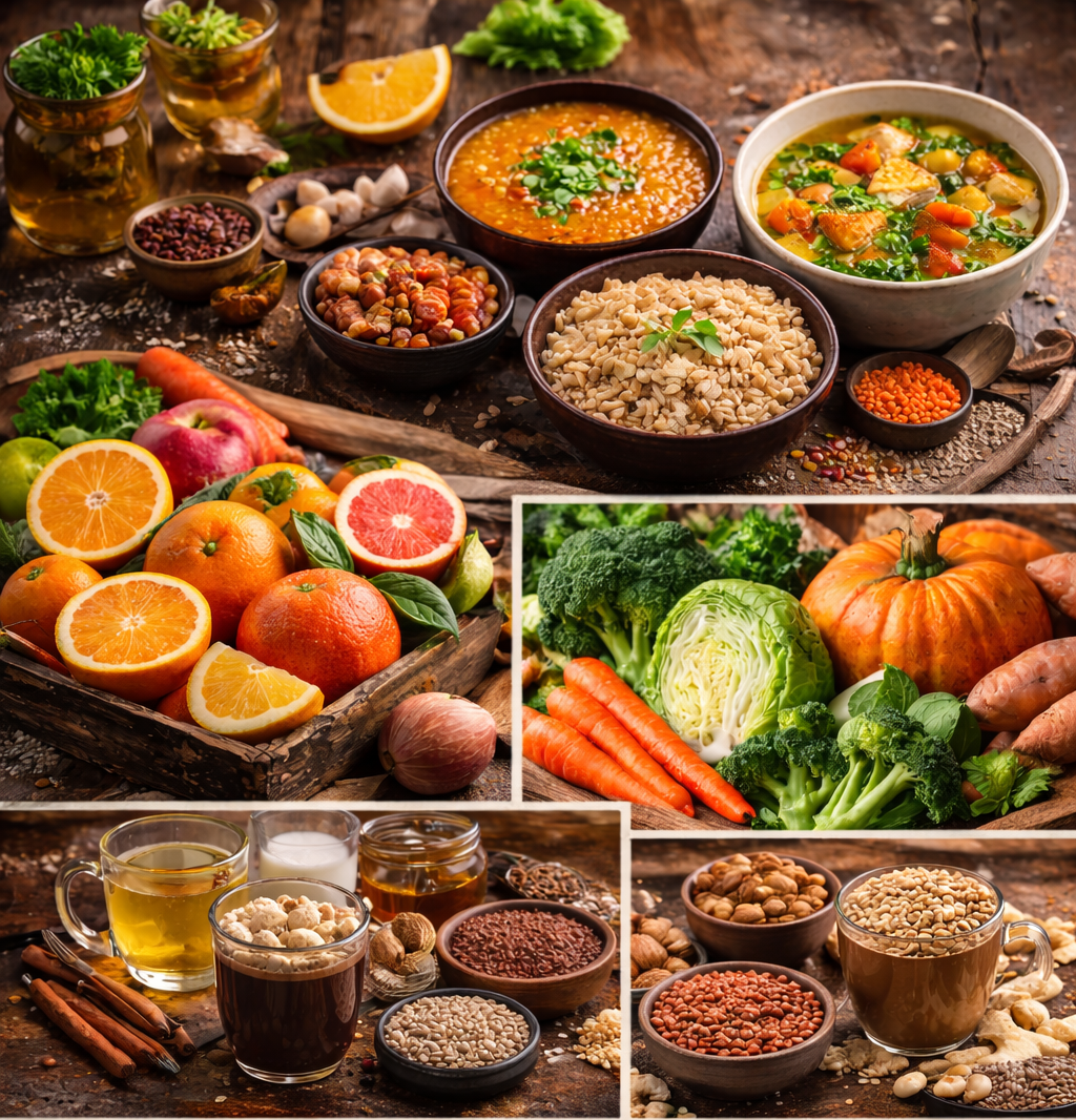 مأكولات الشتاء الصحية لكل الأعمار