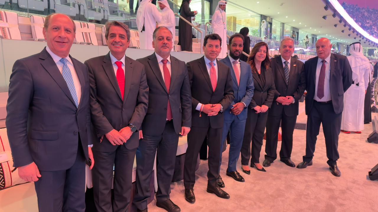 وزير الرياضة يشهد افتتاح كأس العرب بقطر