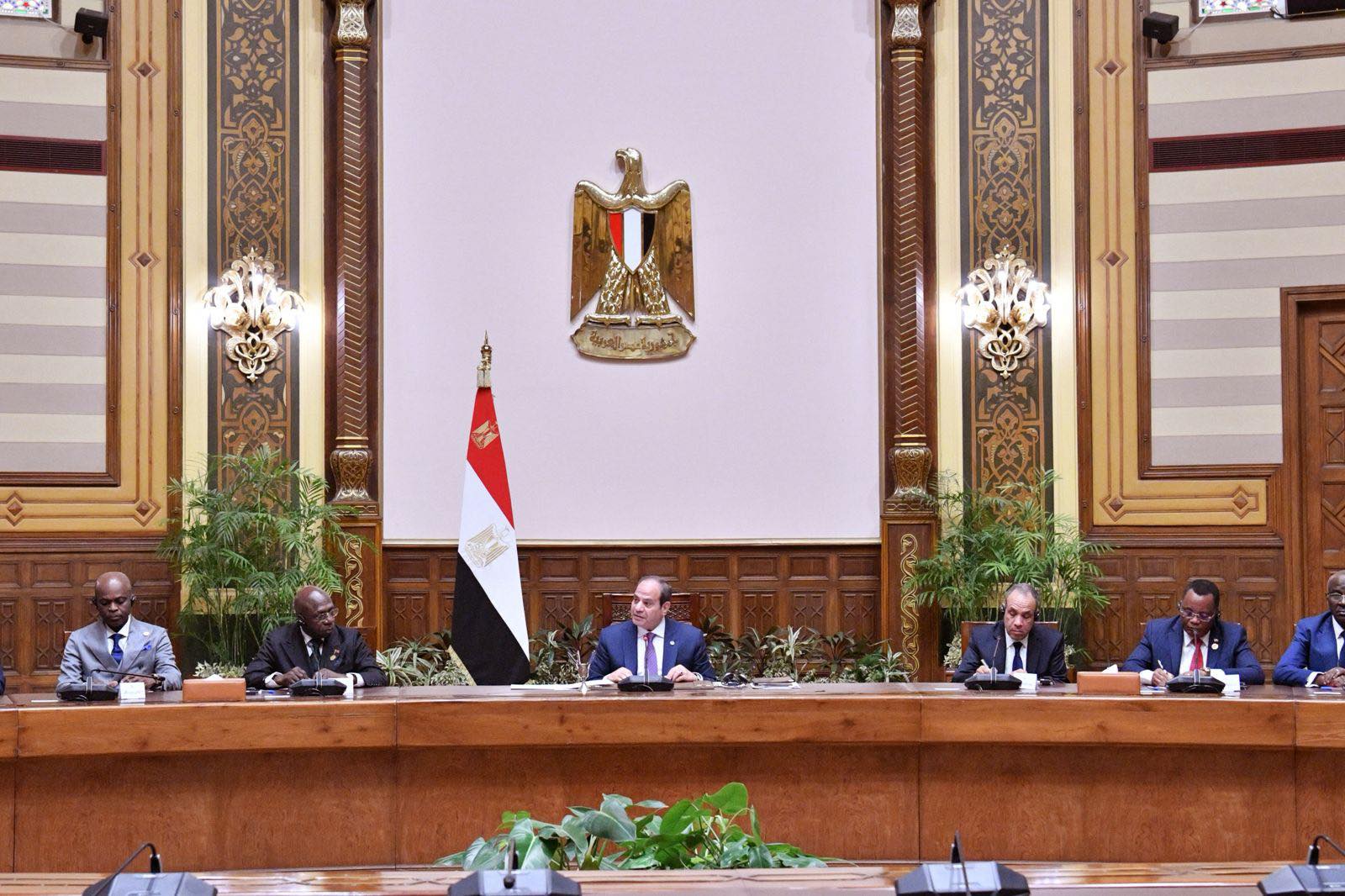 السيسي يؤكد الشراكة والتنمية أساس استقرار أفريقيا