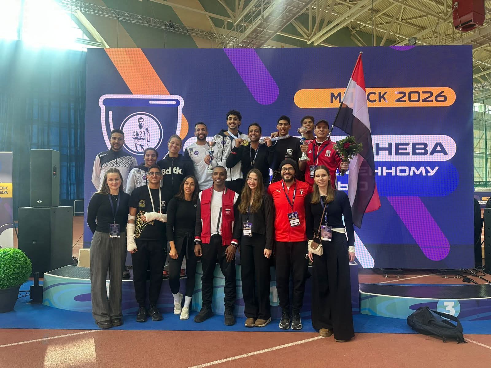 وزير الشباب يهنئ اتحاد الخماسي الحديث بذهبية وفضية مصر في بطولة كأس بافيل بـ بيلاروسيا